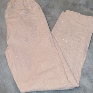 * Sparkly Pink Corduroy Pants Size 6